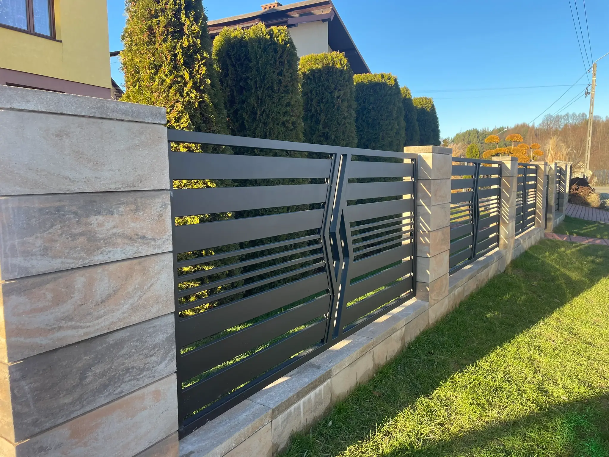 Zdjęcie Ogrodzenie żaluzjowe